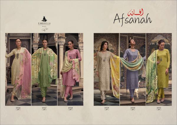 Cinderella Afsanah Occasional organzaDesigner Salwar Suit Collection